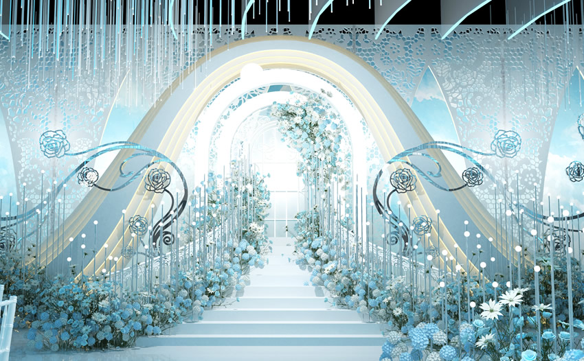 资中釡香烙馍村水晶厅效果展示